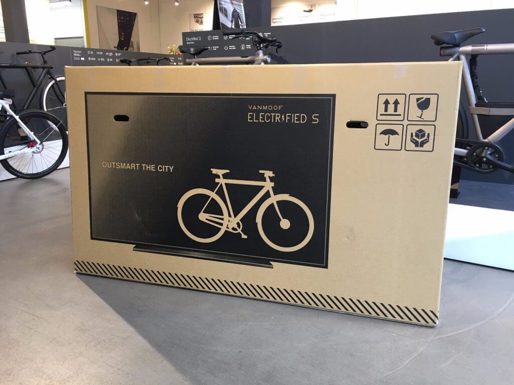 Bike in a (tv) box - VanMoos